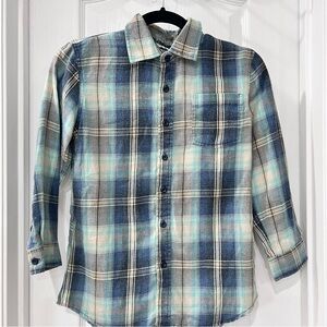 Boys Long Sleeve Button Down Shirt by First Wave Size 14/16